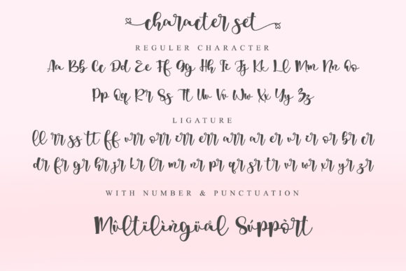 First Love FD Font Poster 9