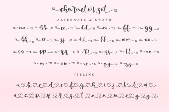 First Love FD Font Poster 10