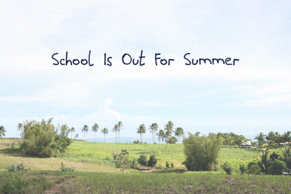 First School Font Poster 3