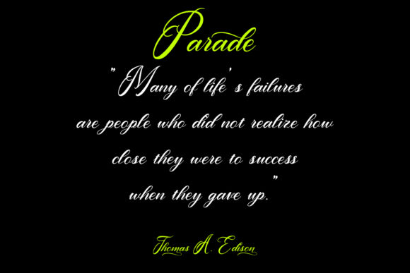 Firsthand Calligraphy Font Poster 7