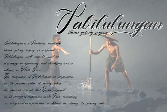 Firsthand Calligraphy Font Poster 8