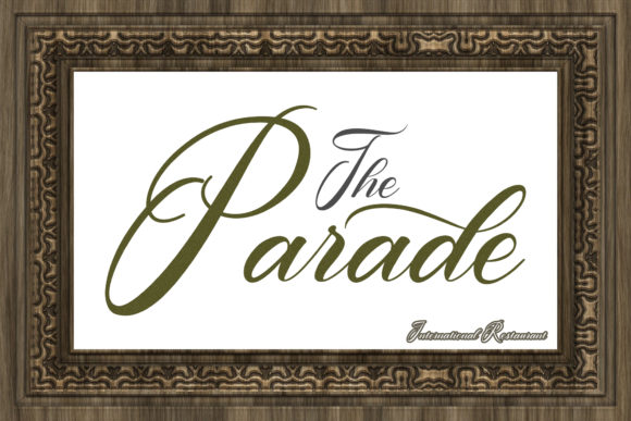 Firsthand Calligraphy Font Poster 9