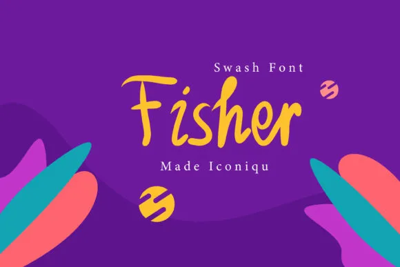 Fisher Font Fisher Font Poster 1