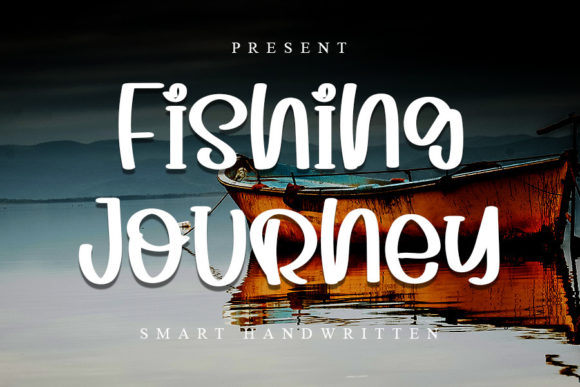 Fishing Journey Font Poster 1