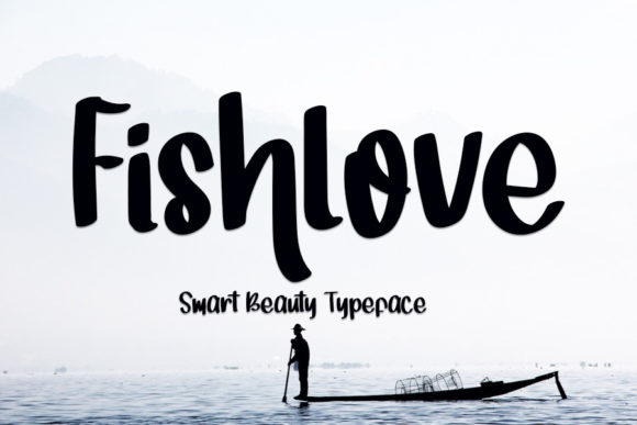 Fishlove Font Poster 1