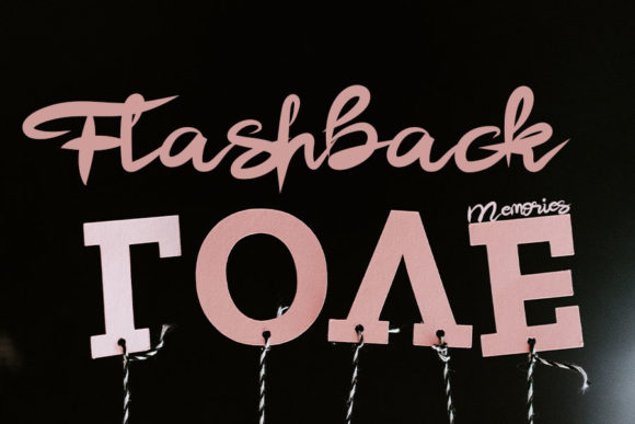 Flashback Font