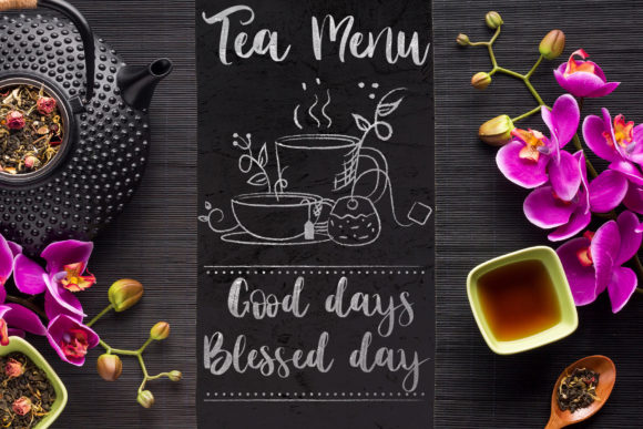 Floral Dream Font Poster 8