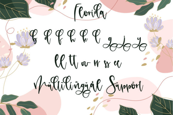 Florida Font Poster 11