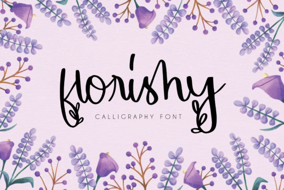 Florishy Font Poster 1