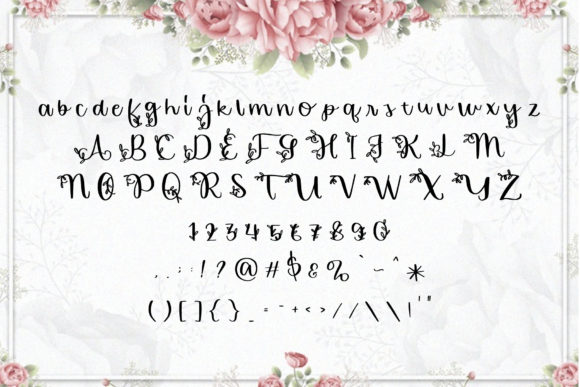 Florishy Font Poster 4
