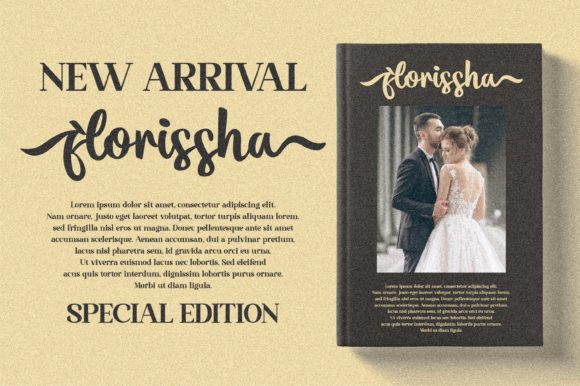 Florissha Font Poster 17