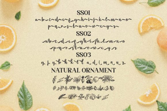 Florissha Font Poster 4