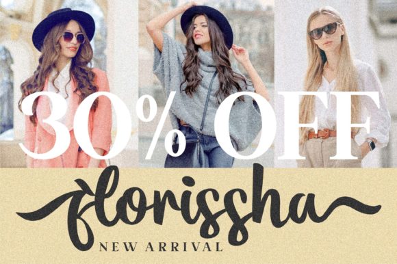Florissha Font Poster 7
