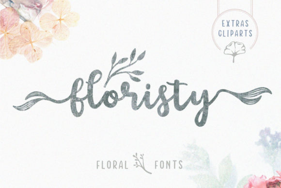 Floristy Font Poster 1