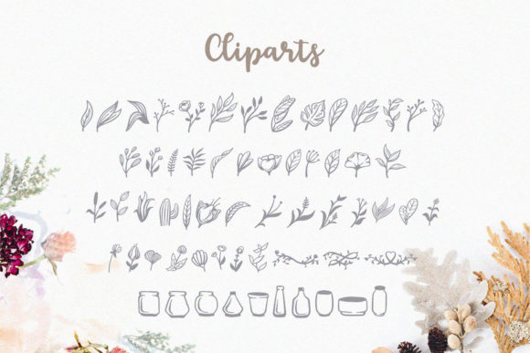 Floristy Font Poster 10