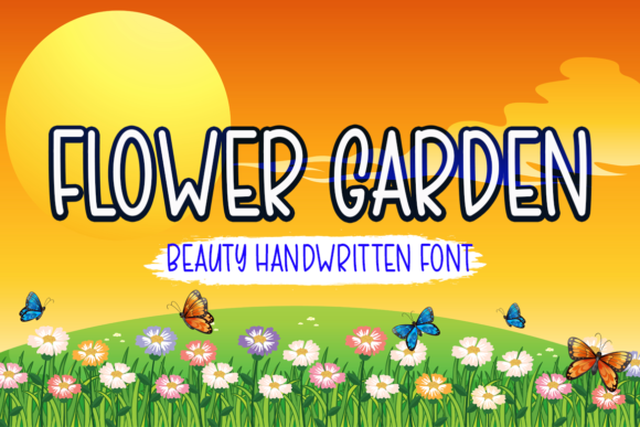 Flower Garden Font