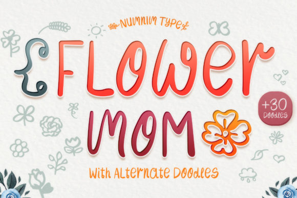 Flower Mom Font