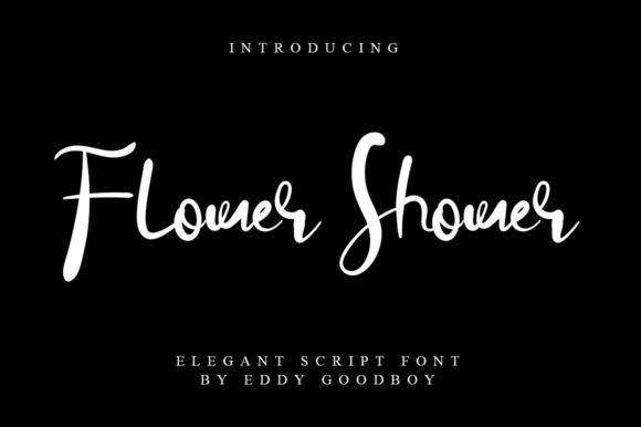 Flower Shower Font