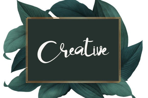 Flower Shower Font Poster 2