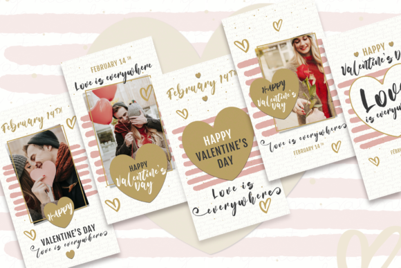 Flower Winter Font Poster 2