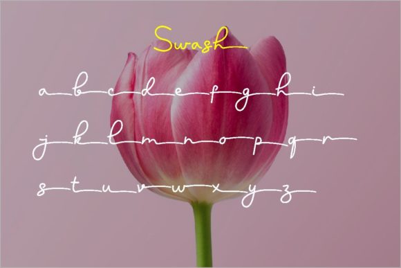 Flowerhy Font Poster 5