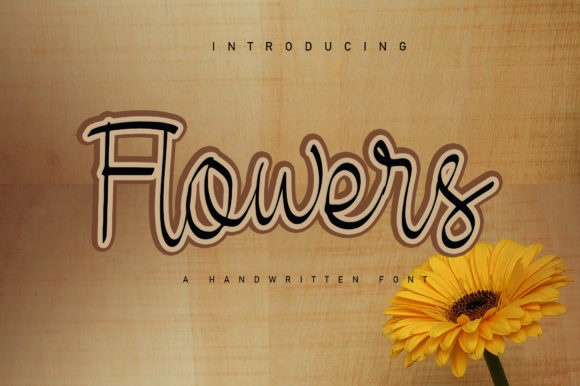 Flowers Font