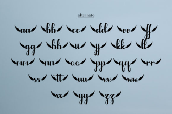 Fly Away Font Poster 3