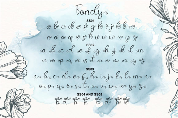 Fondy Font Poster 9