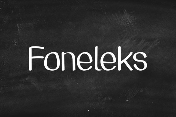 Foneleks Font Poster 1