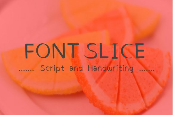 Font Slice Font Poster 1