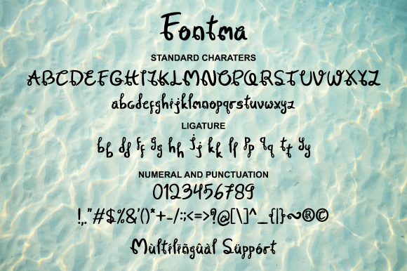 Fontma Font Poster 7