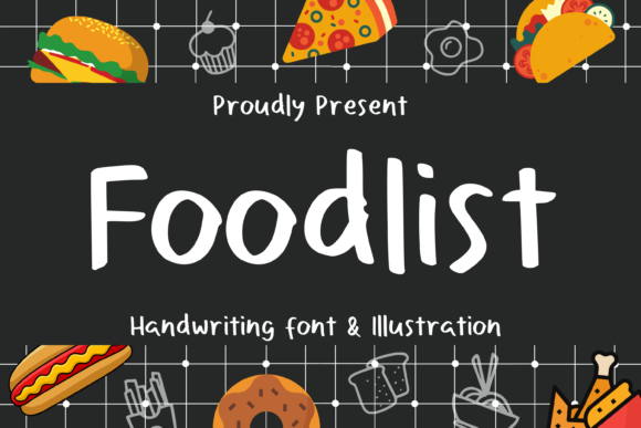 Foodlist Font Poster 1