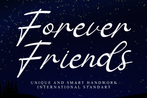 Forever Friends Font