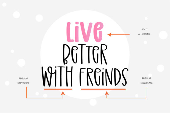 Forever Friends Font Poster 6