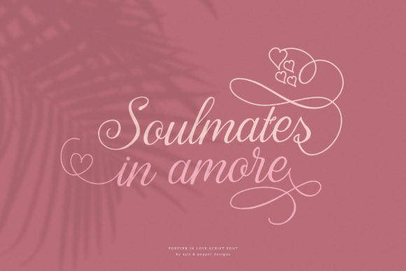 Forever in Love Font Poster 4