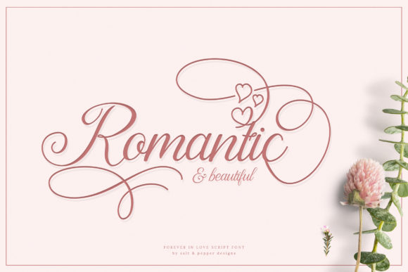 Forever in Love Font Poster 6