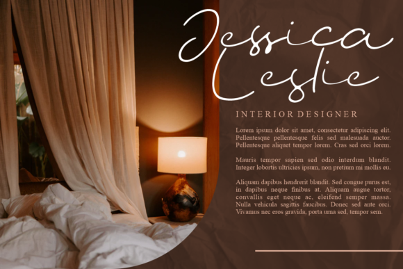 Fostone Natural Signature Font Poster 5