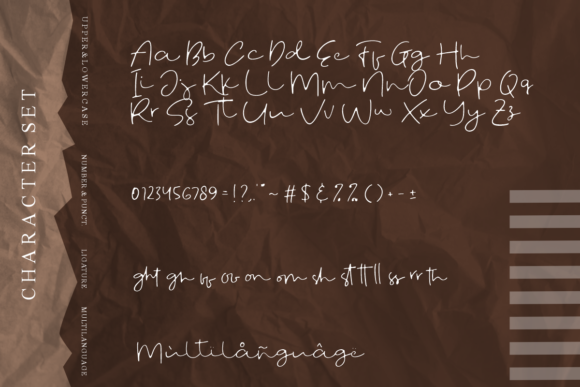 Fostone Natural Signature Font Poster 7