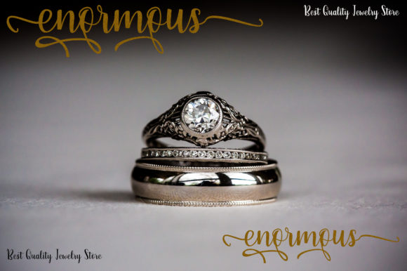 Frabjous Font Poster 4