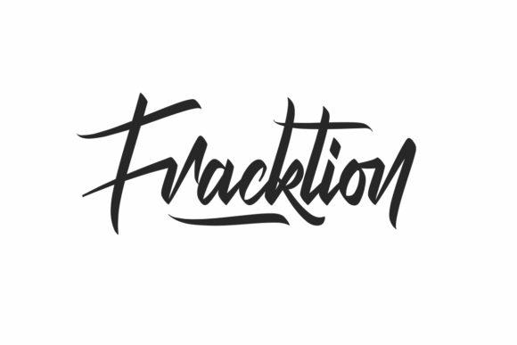 Fracktion Font Poster 1