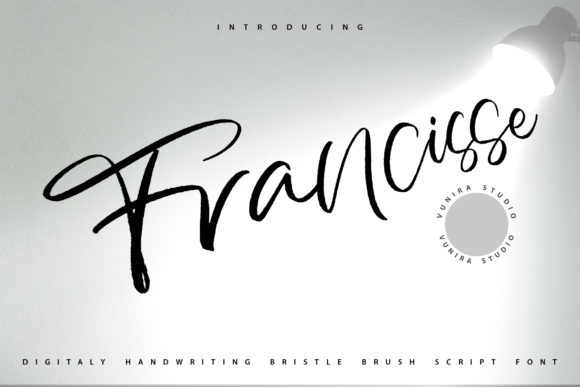 Francisse Font Poster 1