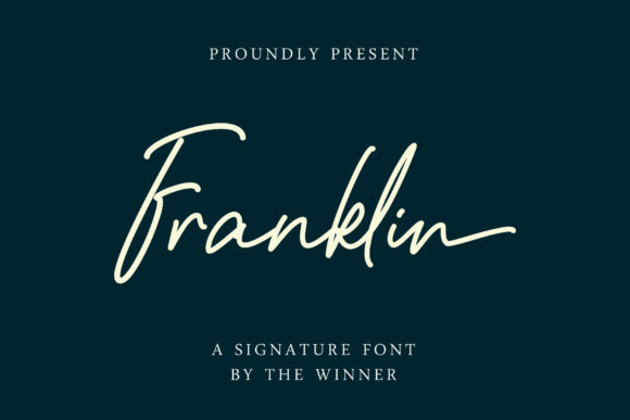 Franklin Font Poster 1