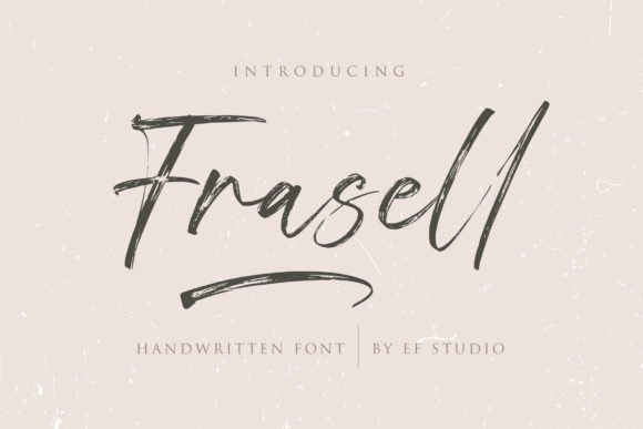 Frasell Font Poster 1