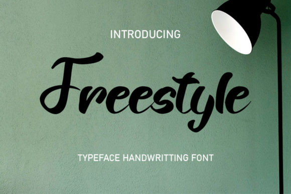 Freestyle Font Poster 1