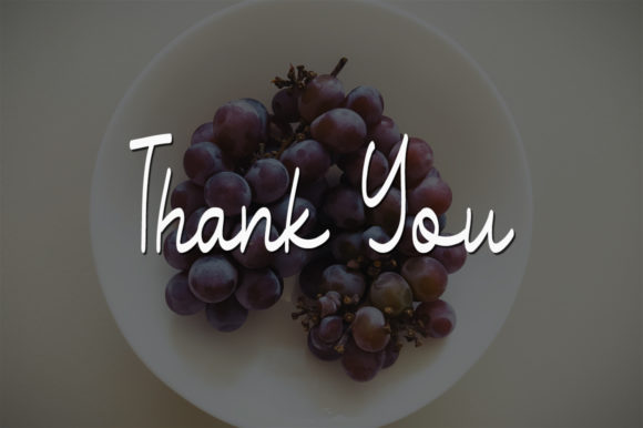 Fresh Grape Font Poster 5