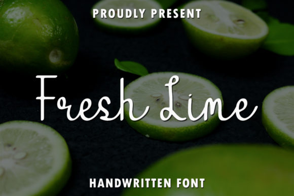 Fresh Lime Font Poster 1