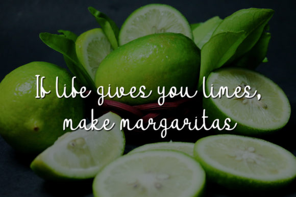 Fresh Lime Font Poster 2