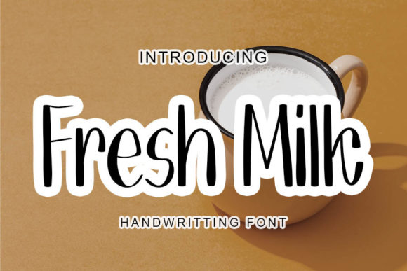 Fresh Milk Font Poster 1