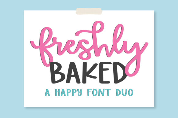 Freshly Baked Font Poster 1