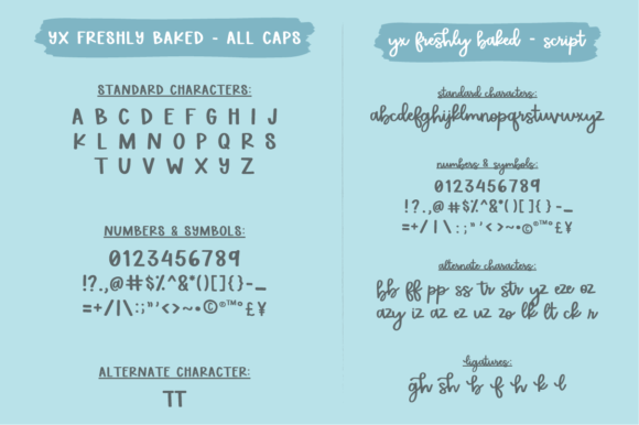 Freshly Baked Font Poster 9